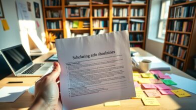 Scholarship deadlines